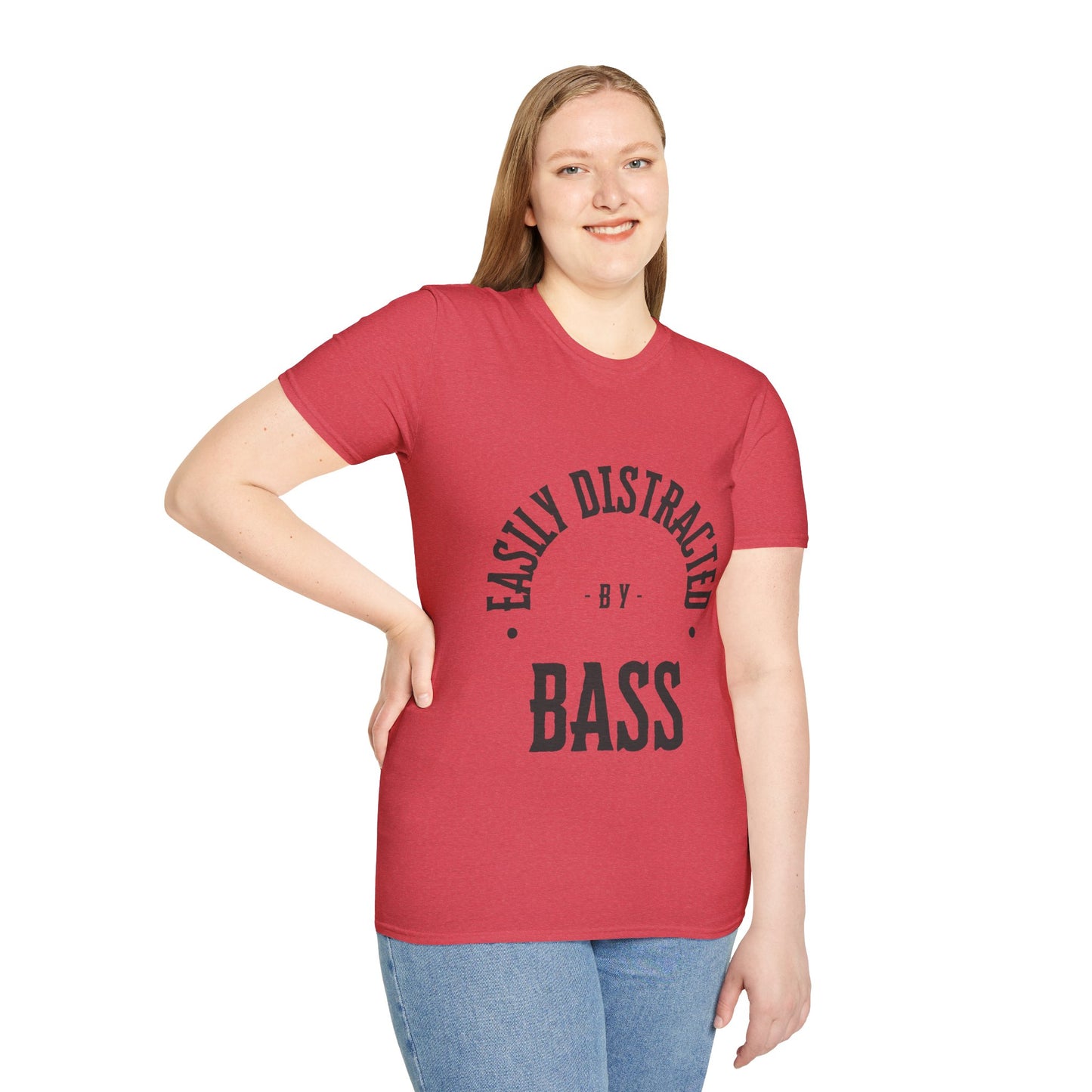 Rock T-Shirt - Easily Distracted by Bass
