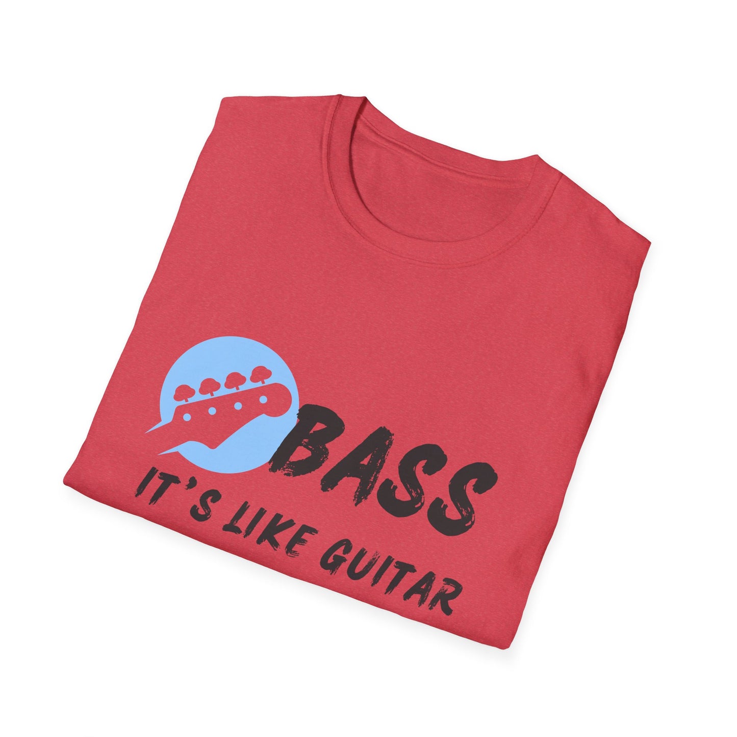 Music T-Shirt - Bass is Cooler than Guitar