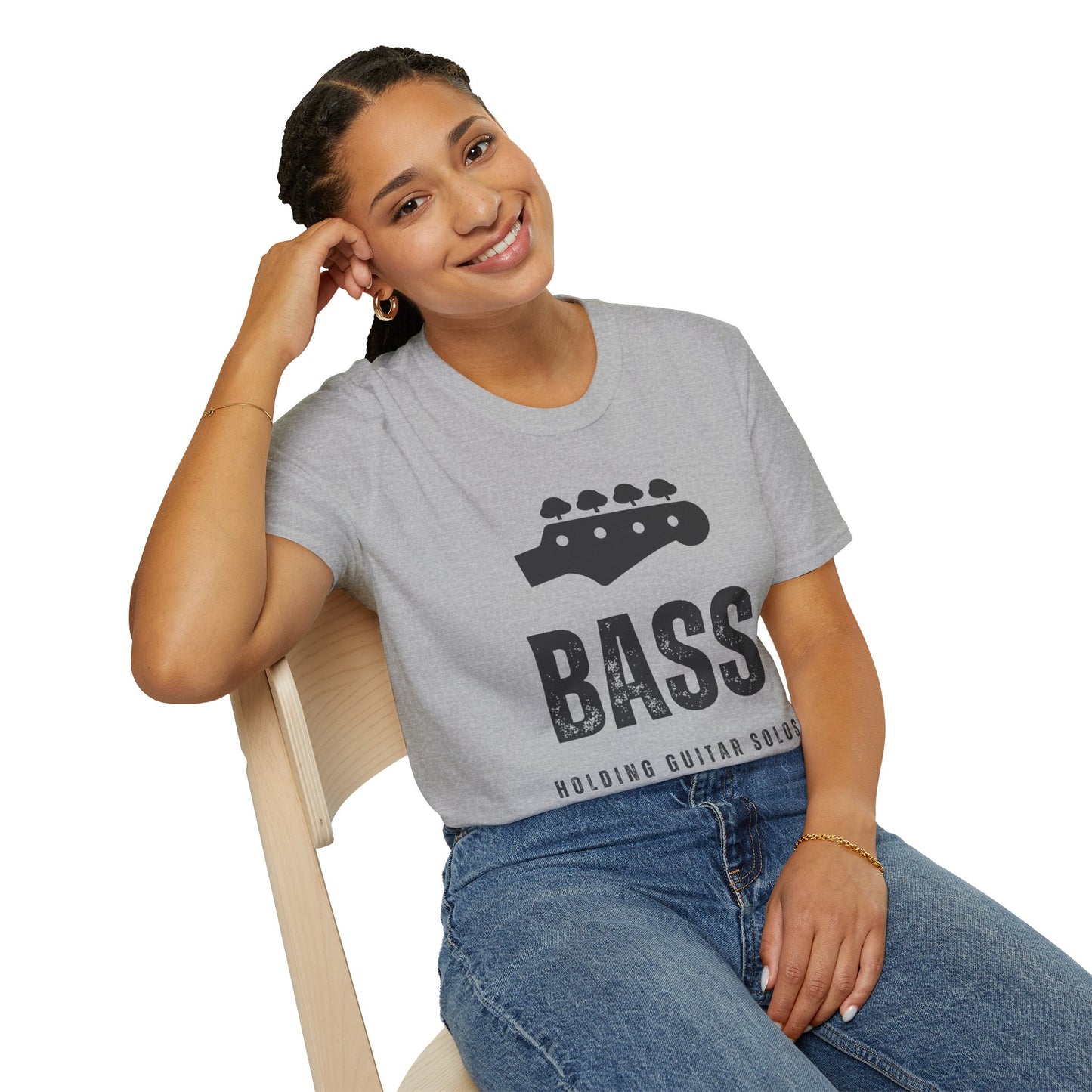 Rock T-Shirt - Bass holding solos together