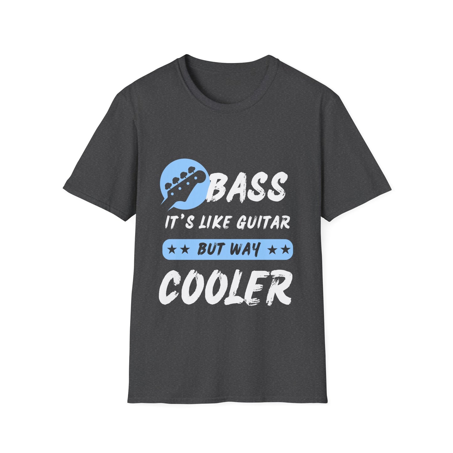 Music T-Shirt - Bass is Cooler than Guitar