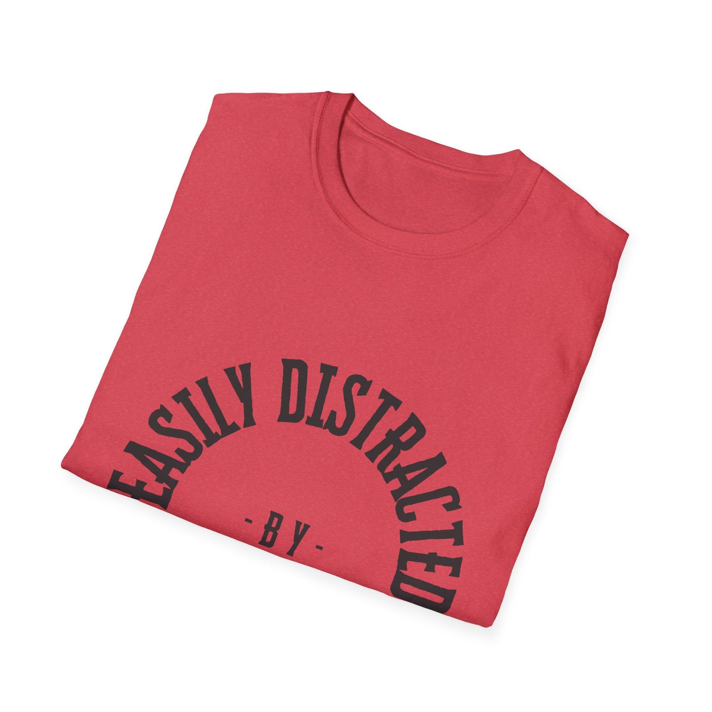 Rock T-Shirt - Easily Distracted by Bass