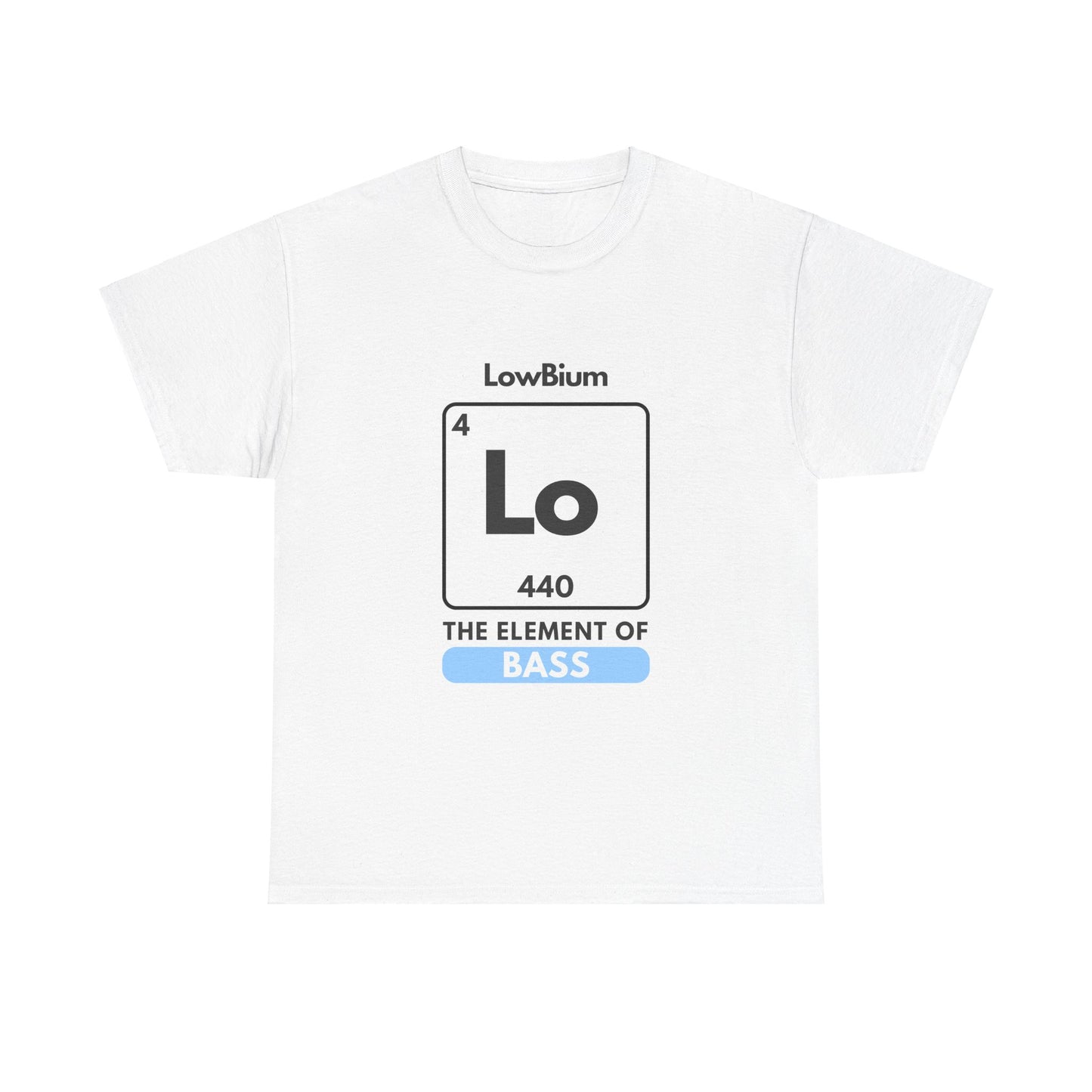 Music T-Shirt - LowBieum - The Element of Bass