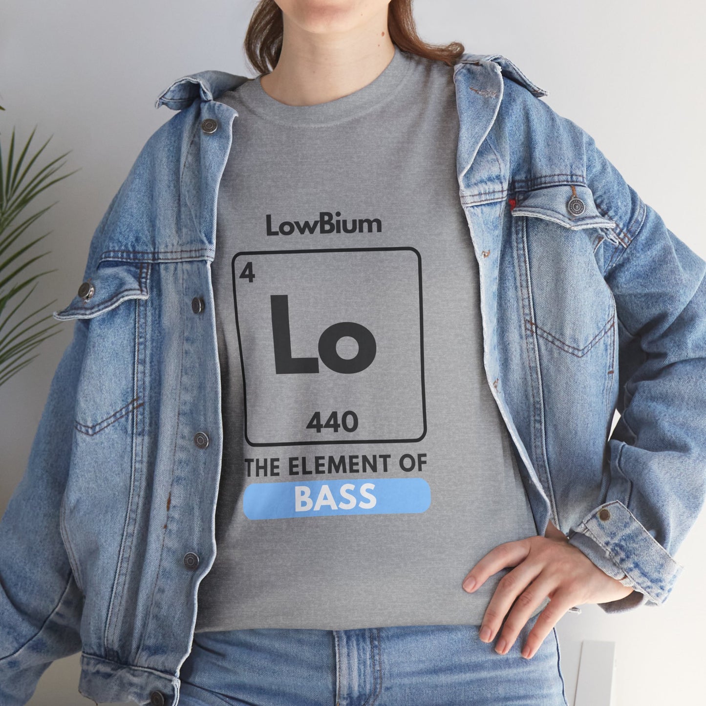 Music T-Shirt - LowBieum - The Element of Bass