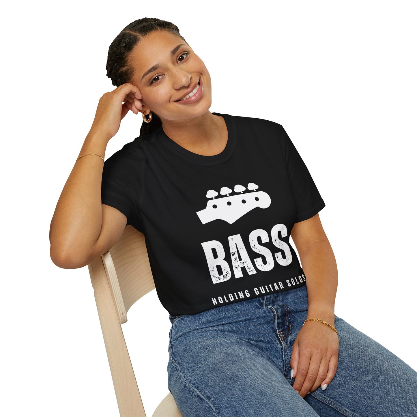 Rock T-Shirt - Bass holding solos together
