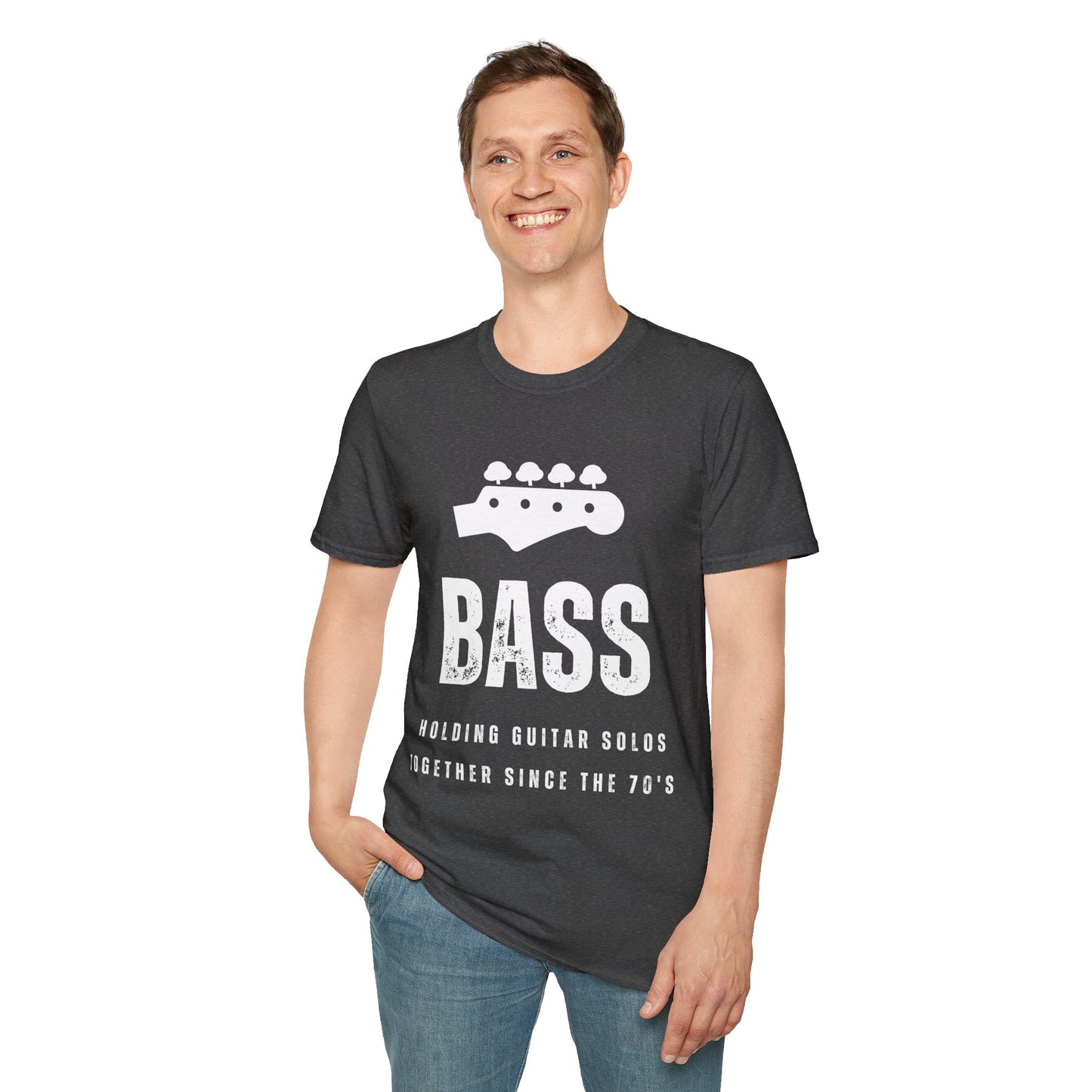 Rock T-Shirt - Bass holding solos together
