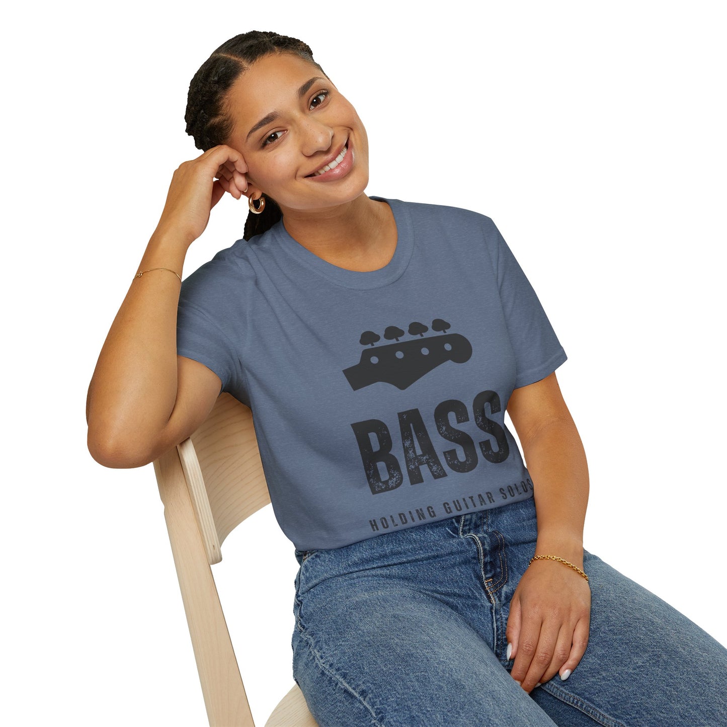 Rock T-Shirt - Bass holding solos together
