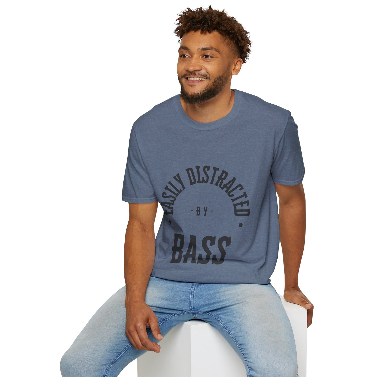 Rock T-Shirt - Easily Distracted by Bass