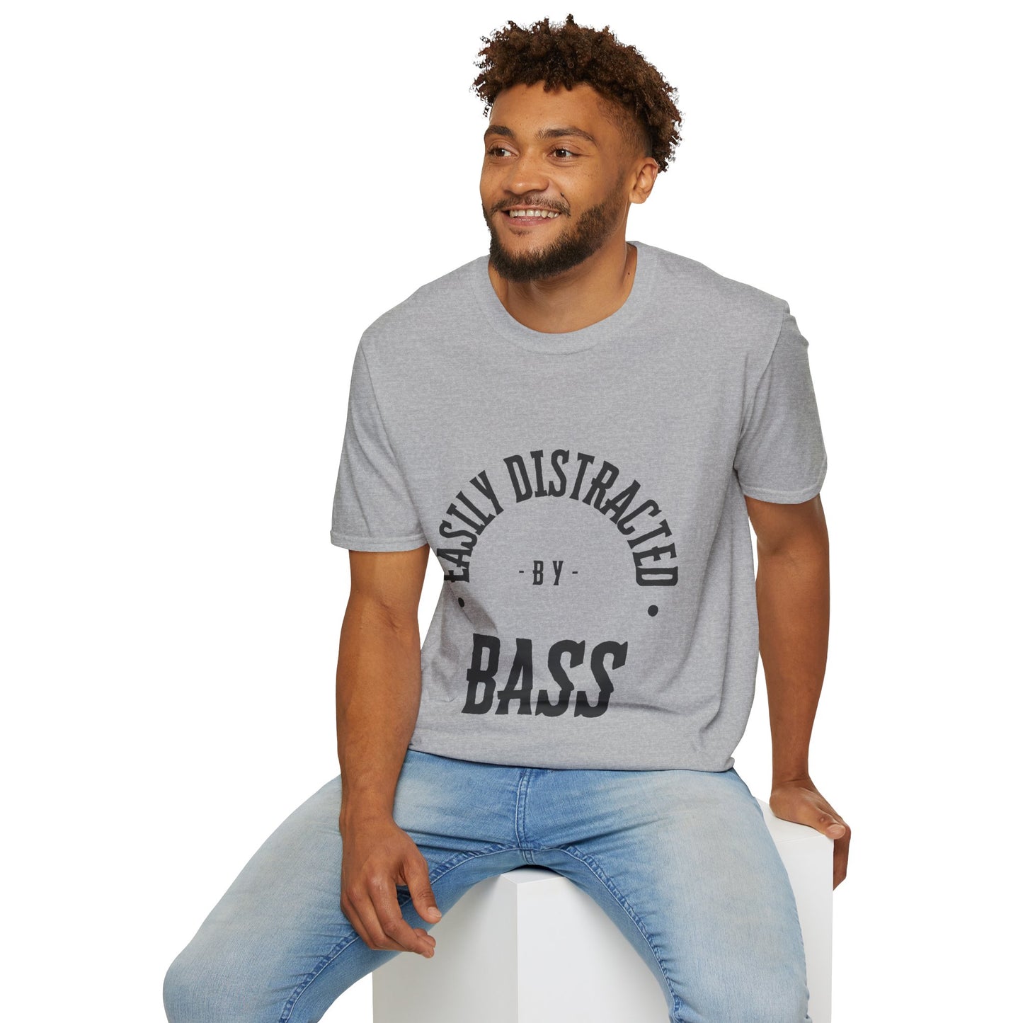 Rock T-Shirt - Easily Distracted by Bass