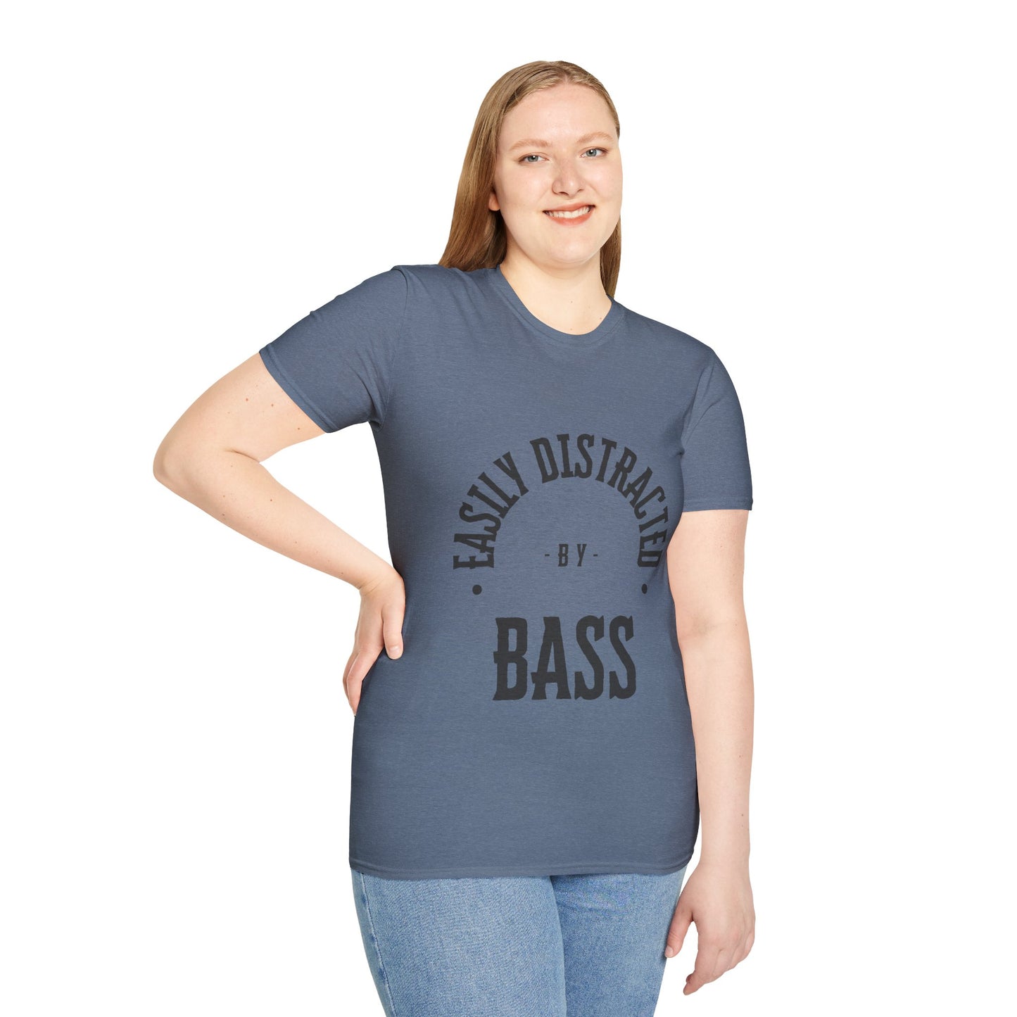 Rock T-Shirt - Easily Distracted by Bass