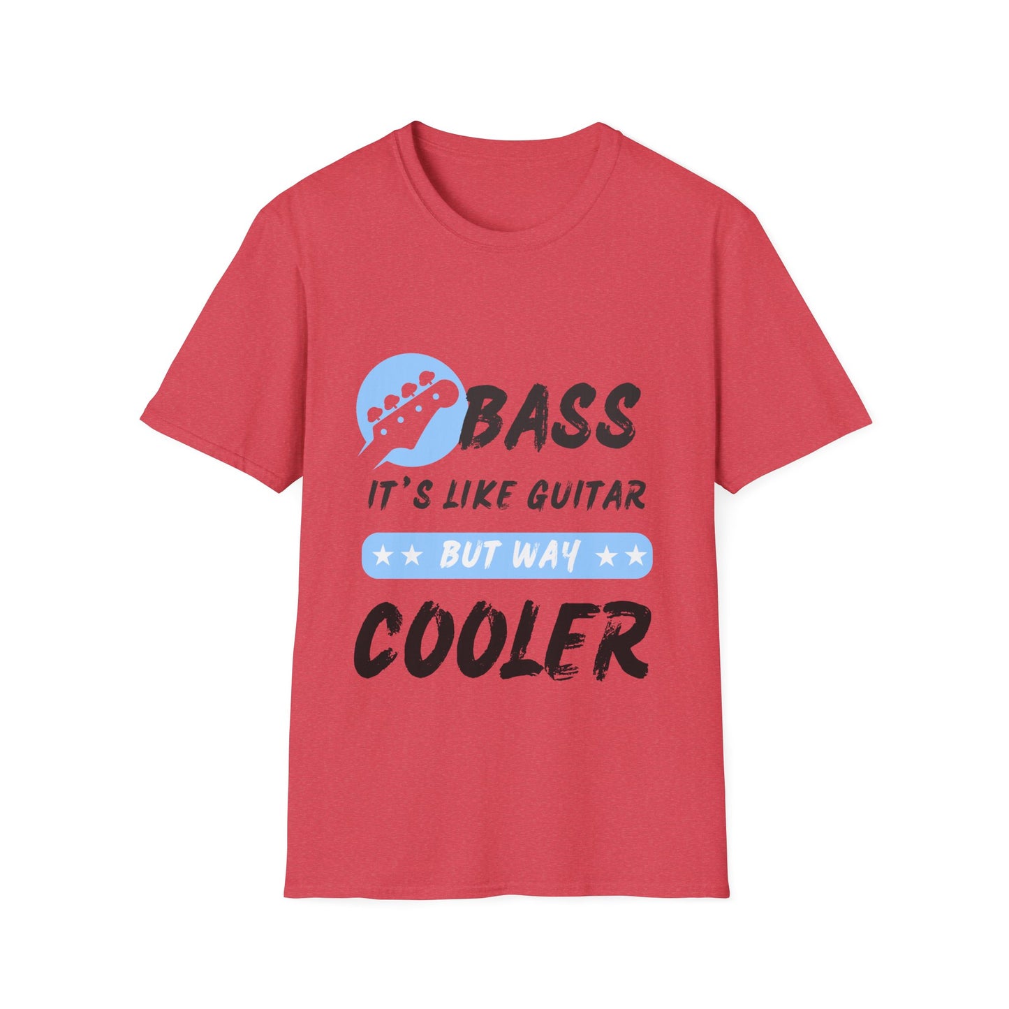 Music T-Shirt - Bass is Cooler than Guitar