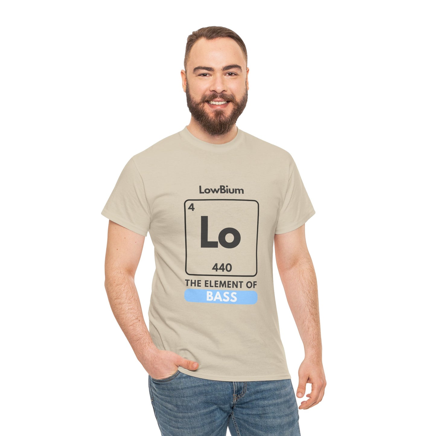 Music T-Shirt - LowBieum - The Element of Bass