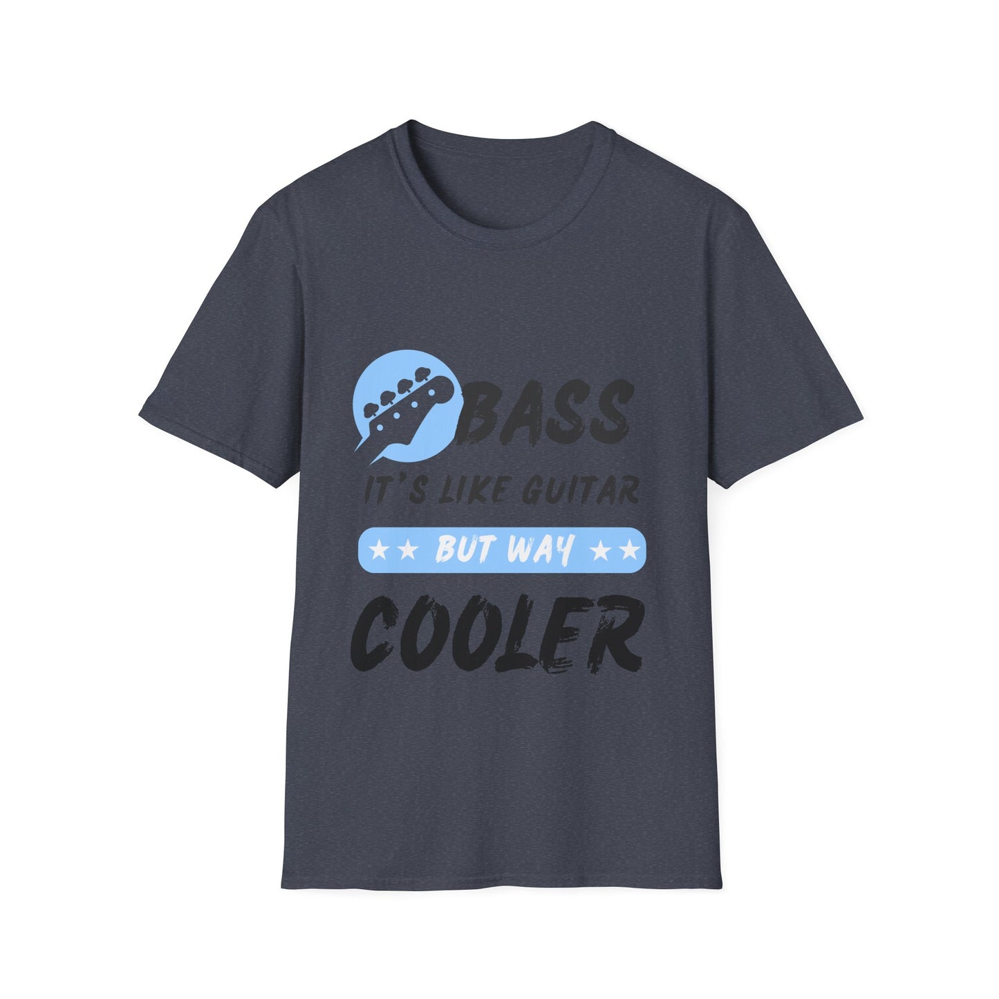 Music T-Shirt - Bass is Cooler than Guitar