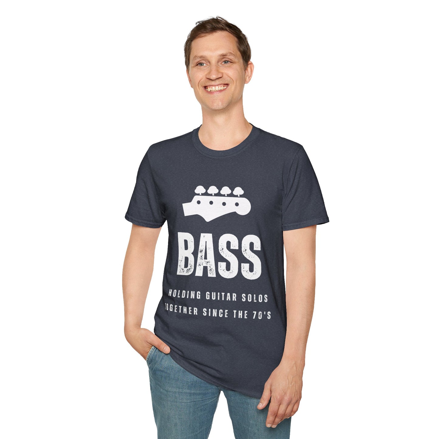 Rock T-Shirt - Bass holding solos together