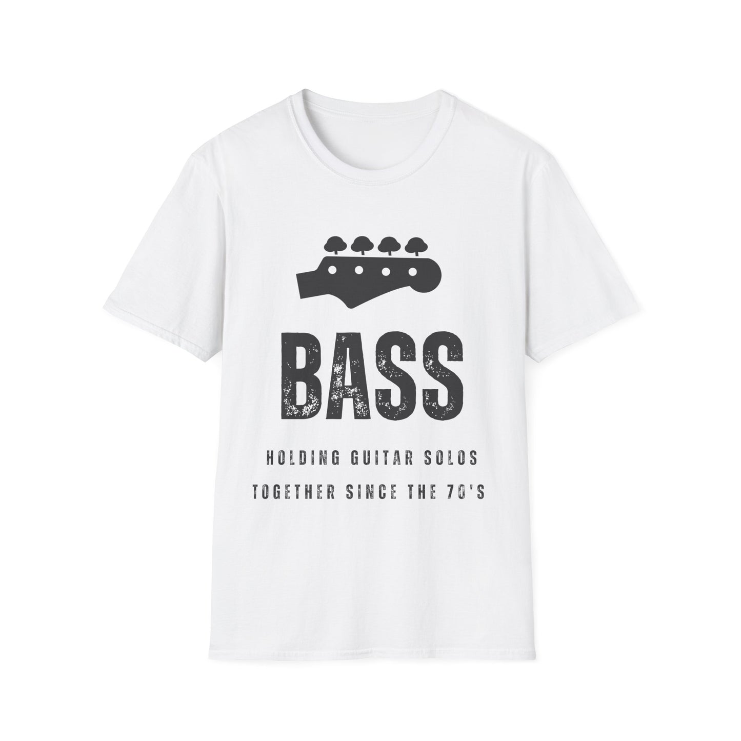 Rock T-Shirt - Bass holding solos together