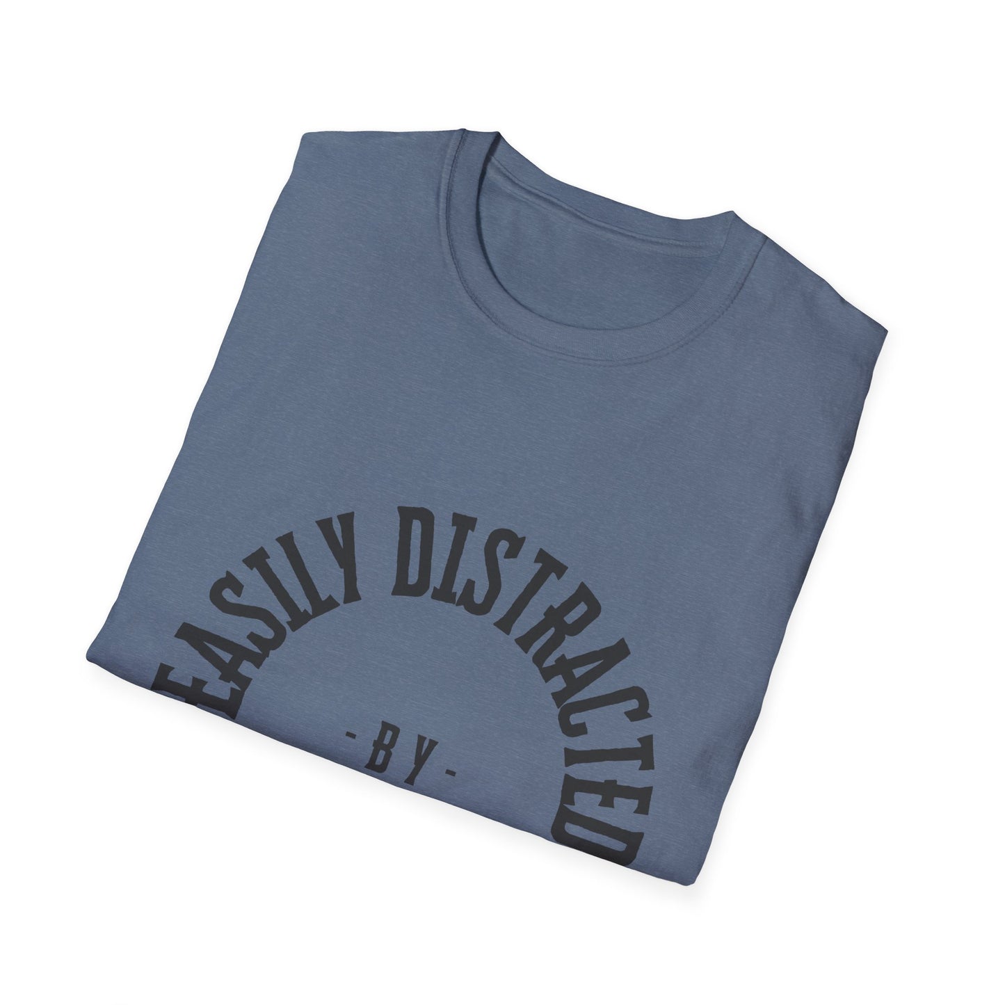 Rock T-Shirt - Easily Distracted by Bass