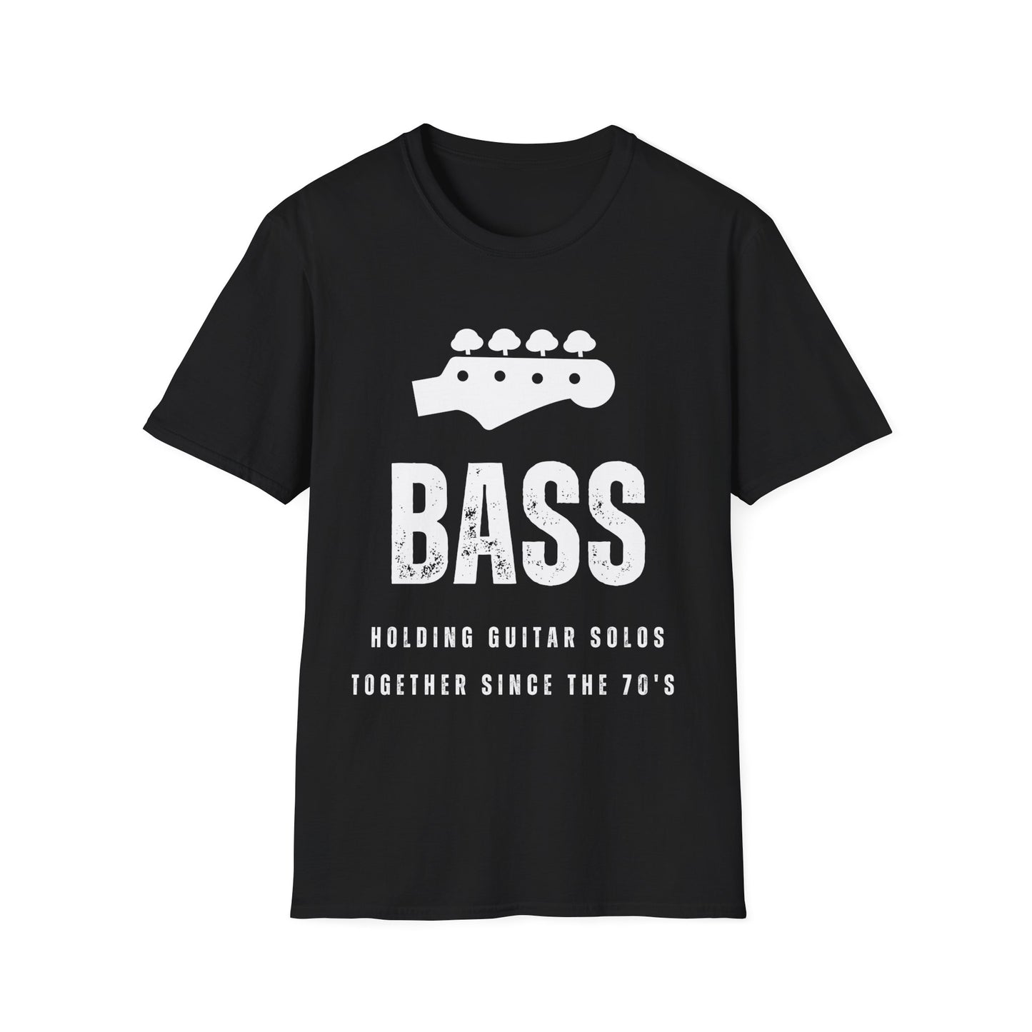 Rock T-Shirt - Bass holding solos together