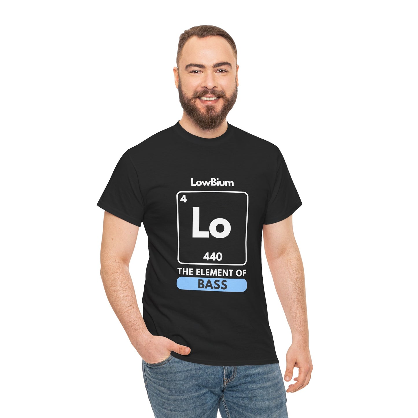 Music T-Shirt - LowBieum - The Element of Bass
