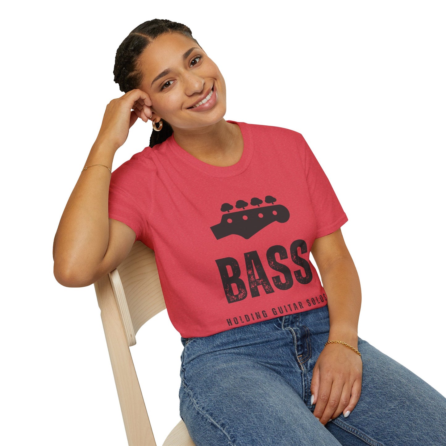 Rock T-Shirt - Bass holding solos together