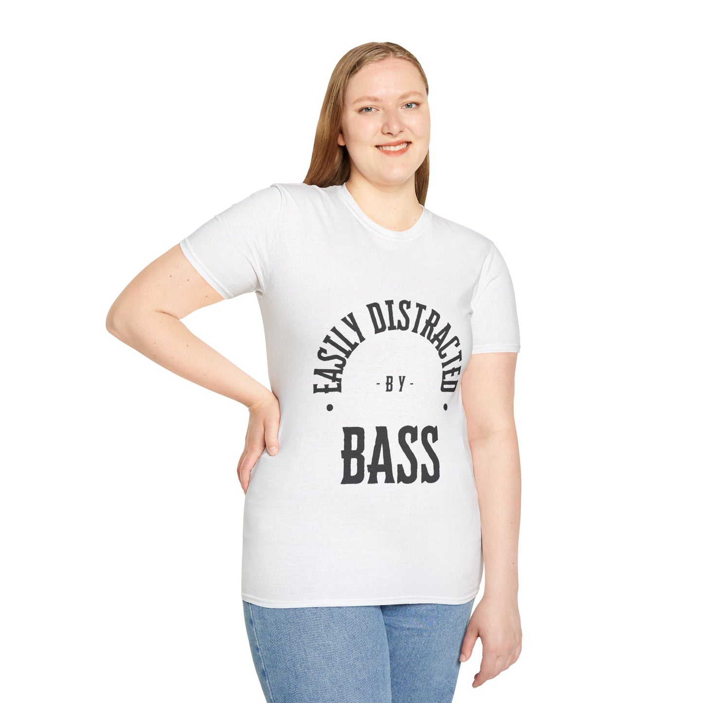 Rock T-Shirt - Easily Distracted by Bass