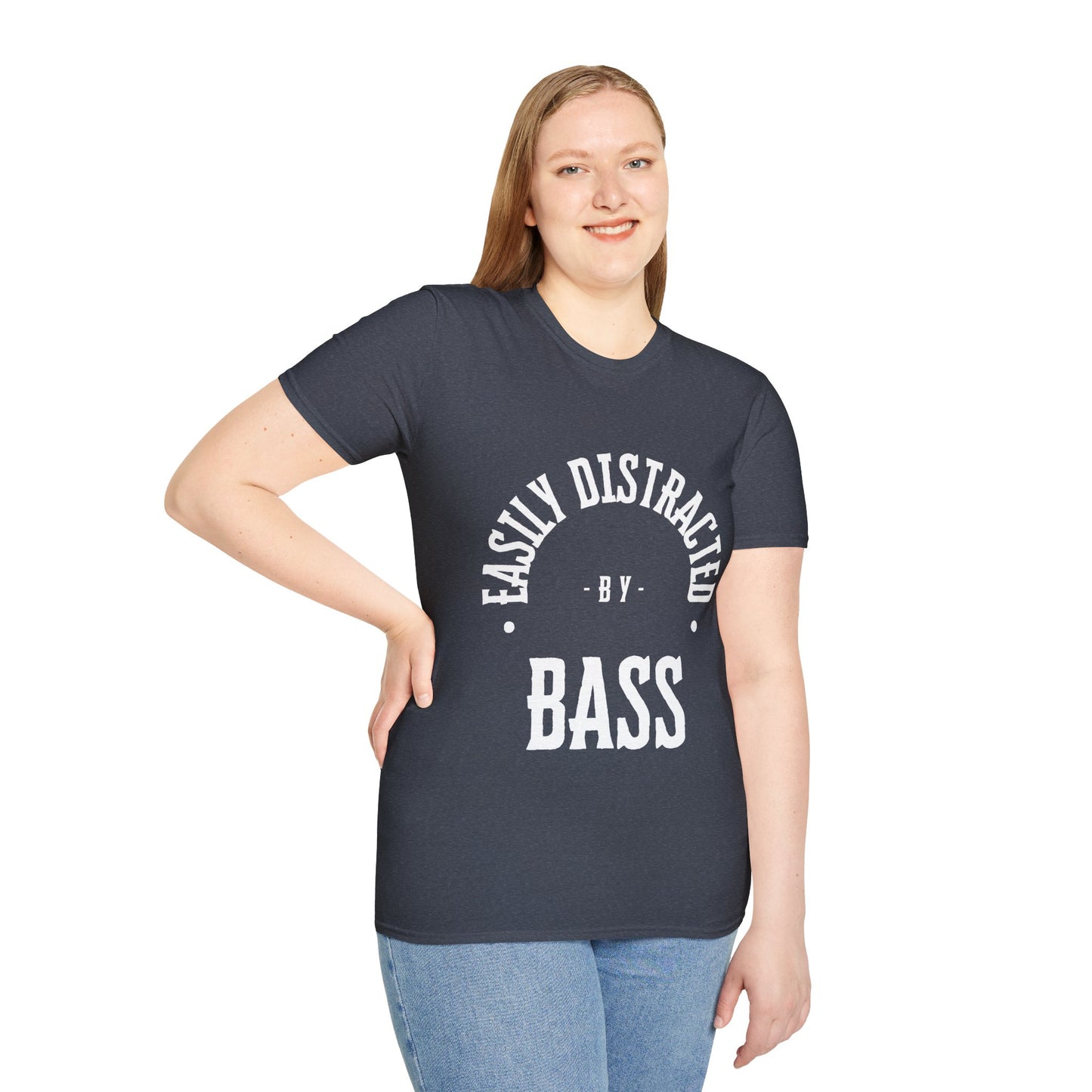 Rock T-Shirt - Easily Distracted by Bass