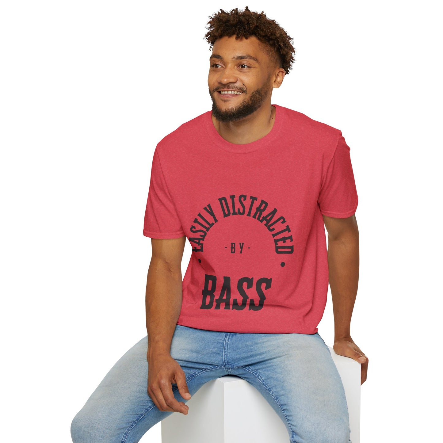 Rock T-Shirt - Easily Distracted by Bass