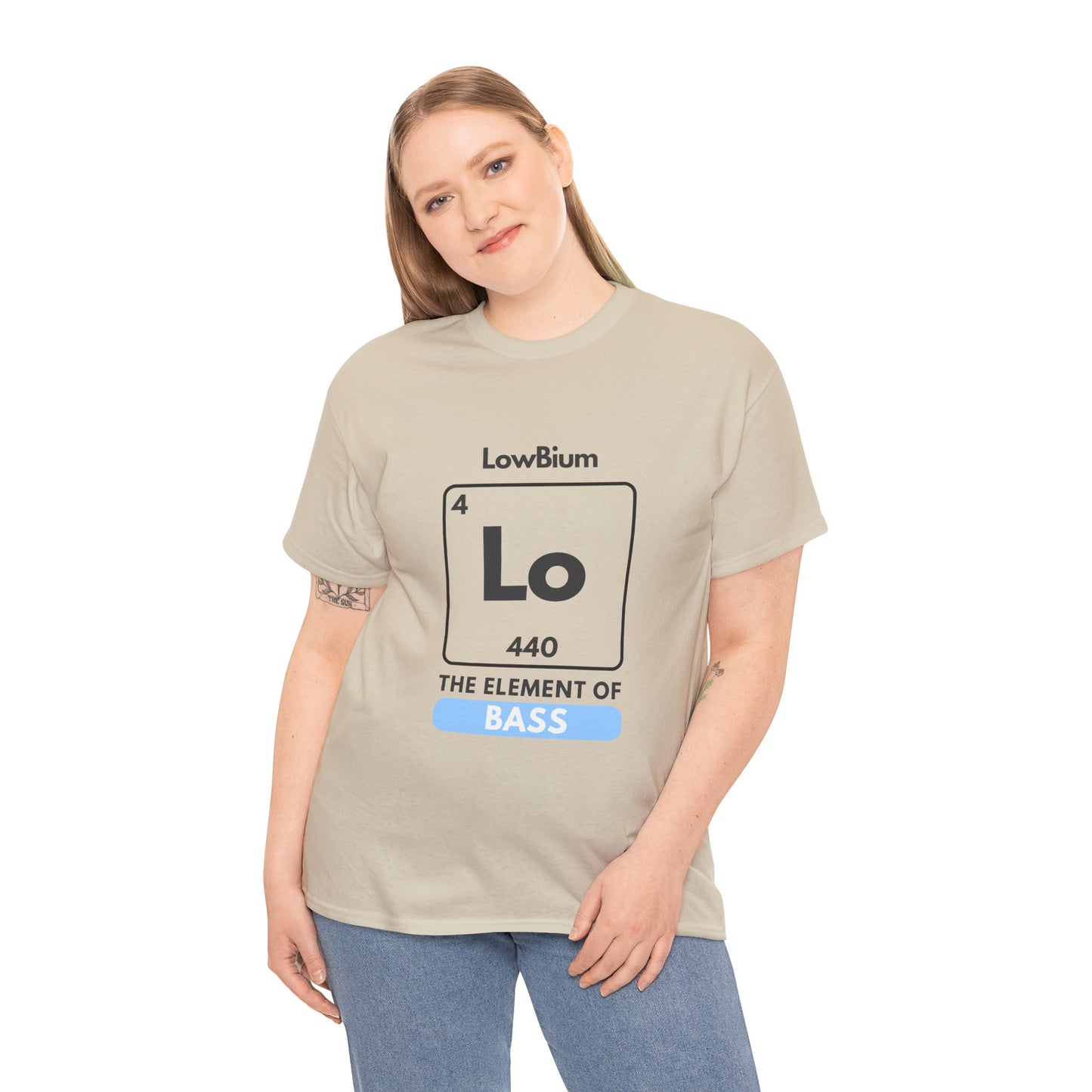 Music T-Shirt - LowBieum - The Element of Bass