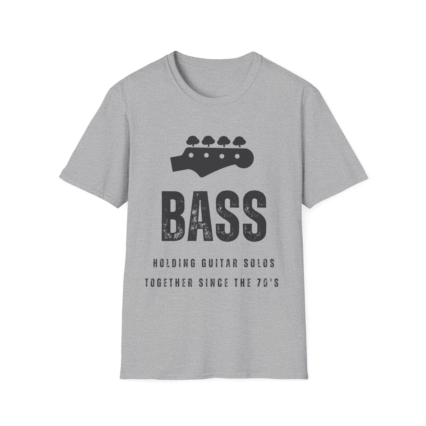 Rock T-Shirt - Bass holding solos together