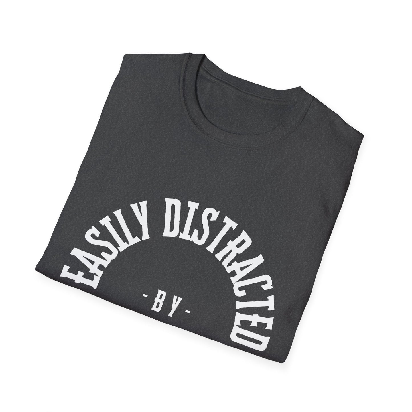 Rock T-Shirt - Easily Distracted by Bass