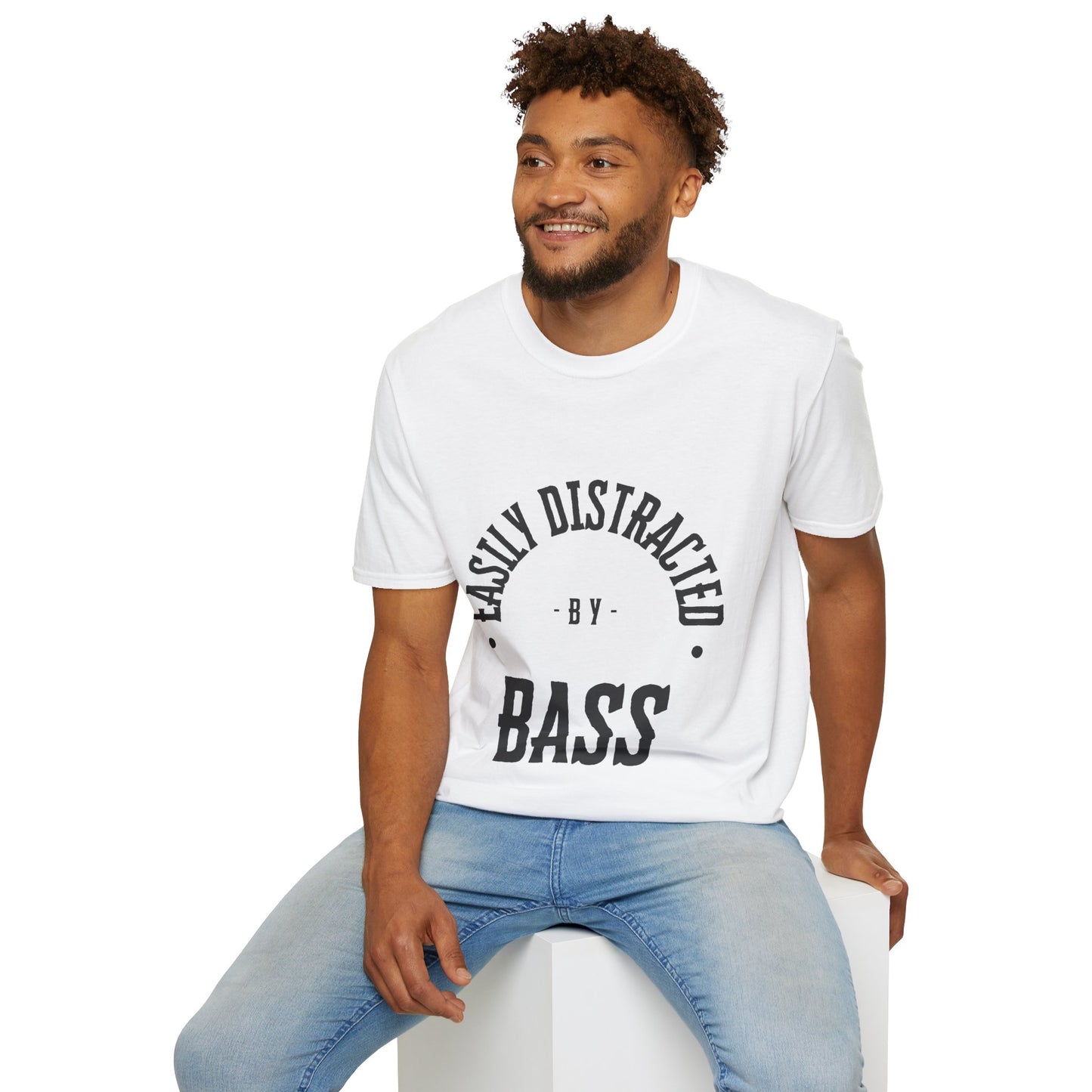 Rock T-Shirt - Easily Distracted by Bass
