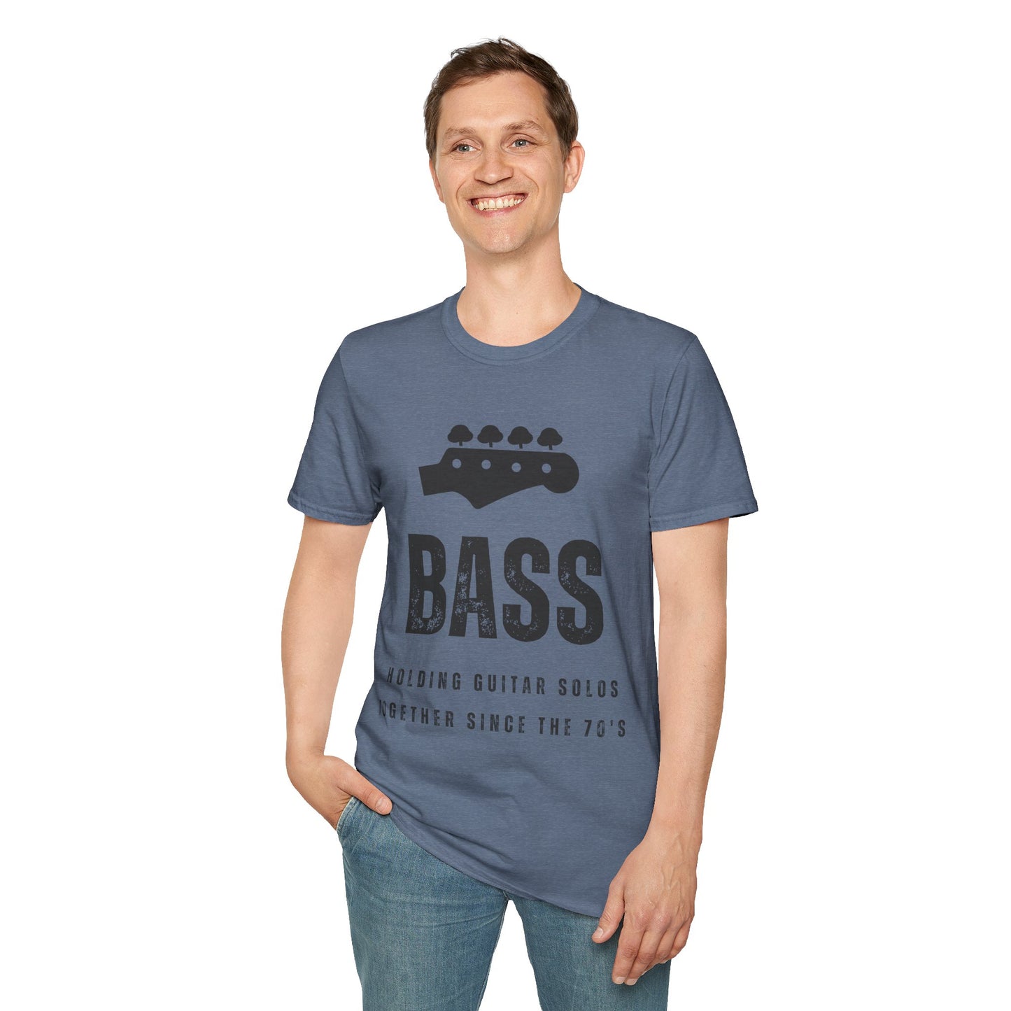 Rock T-Shirt - Bass holding solos together