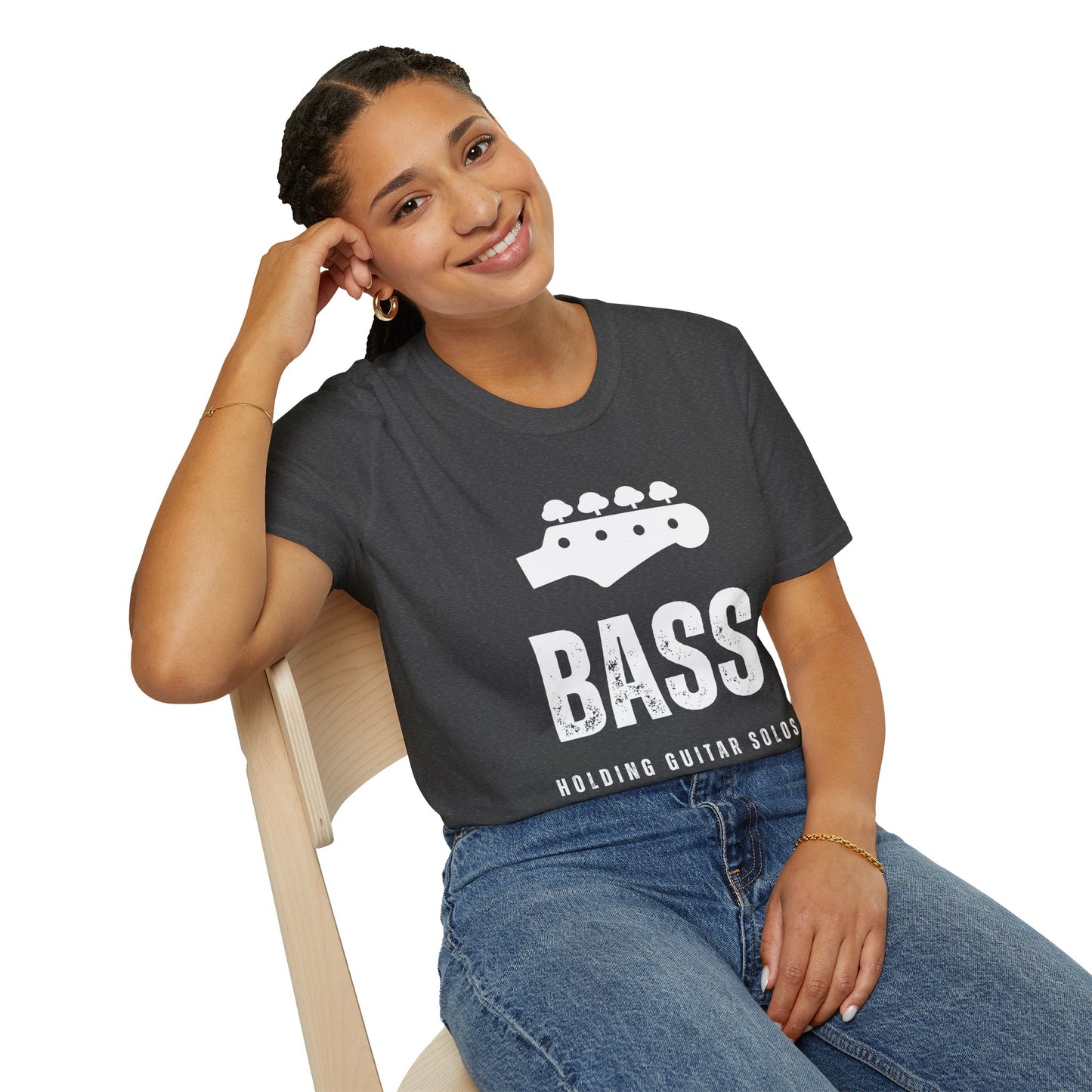 Rock T-Shirt - Bass holding solos together
