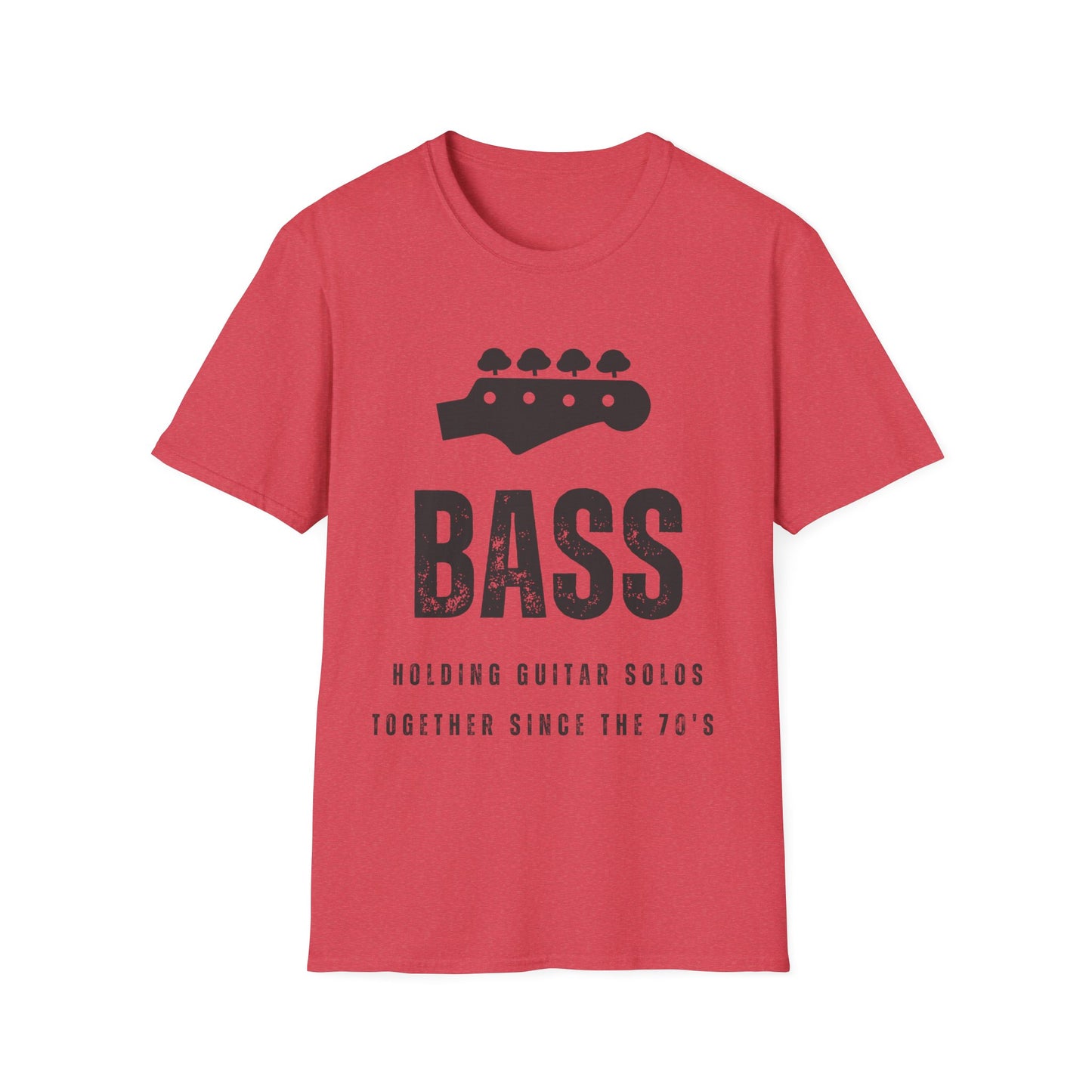 Rock T-Shirt - Bass holding solos together