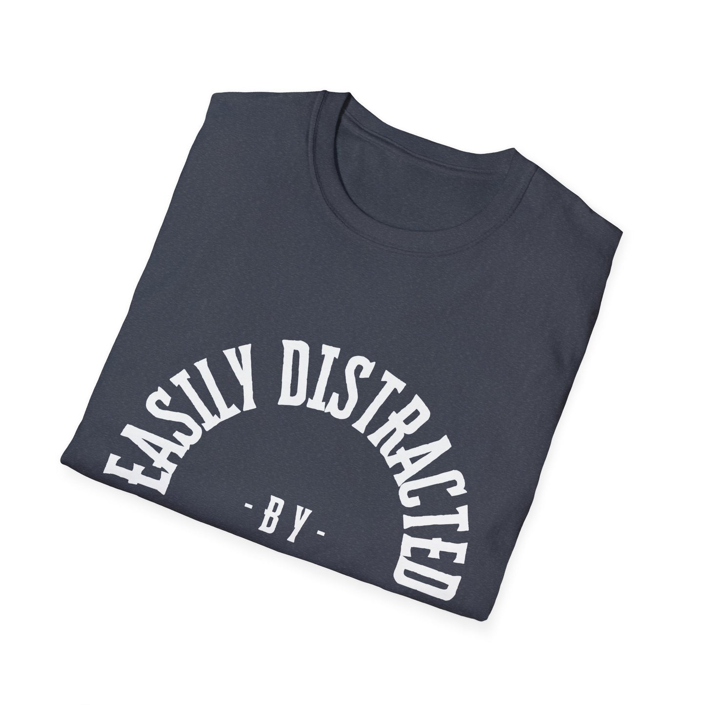 Rock T-Shirt - Easily Distracted by Bass