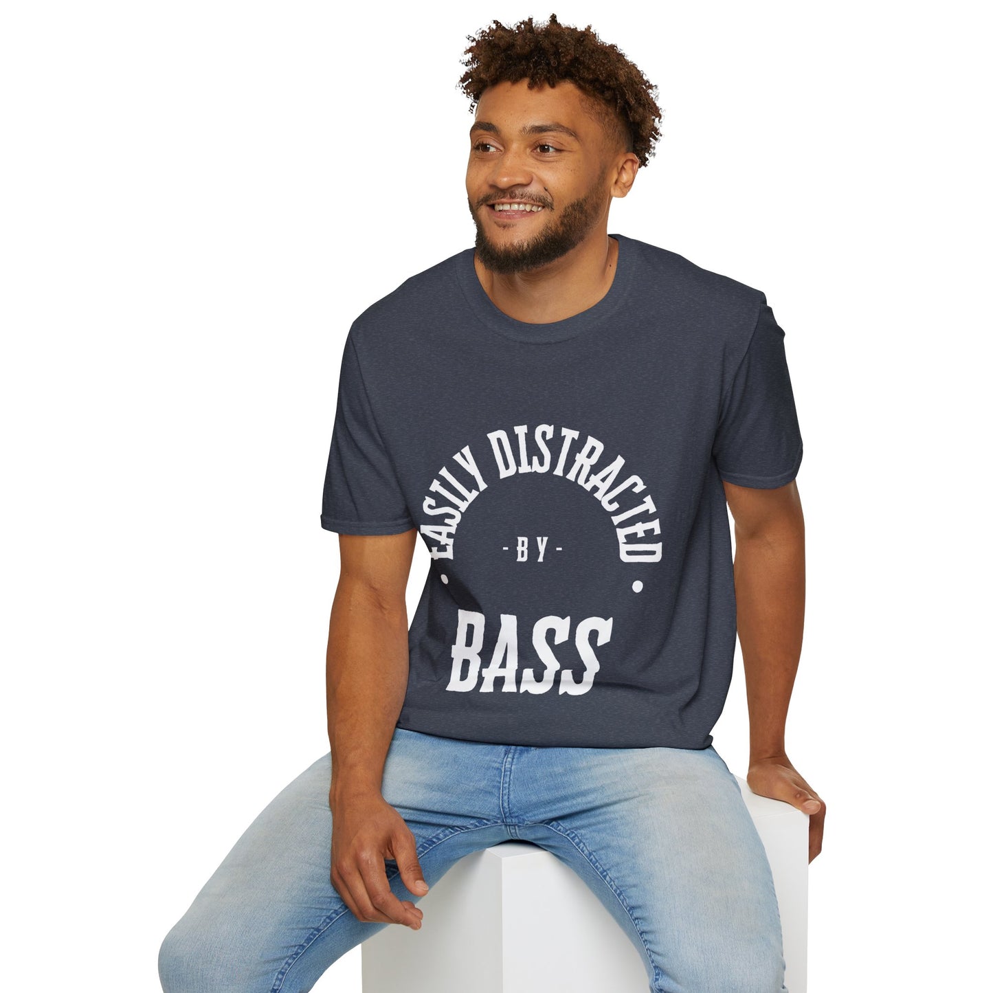 Rock T-Shirt - Easily Distracted by Bass