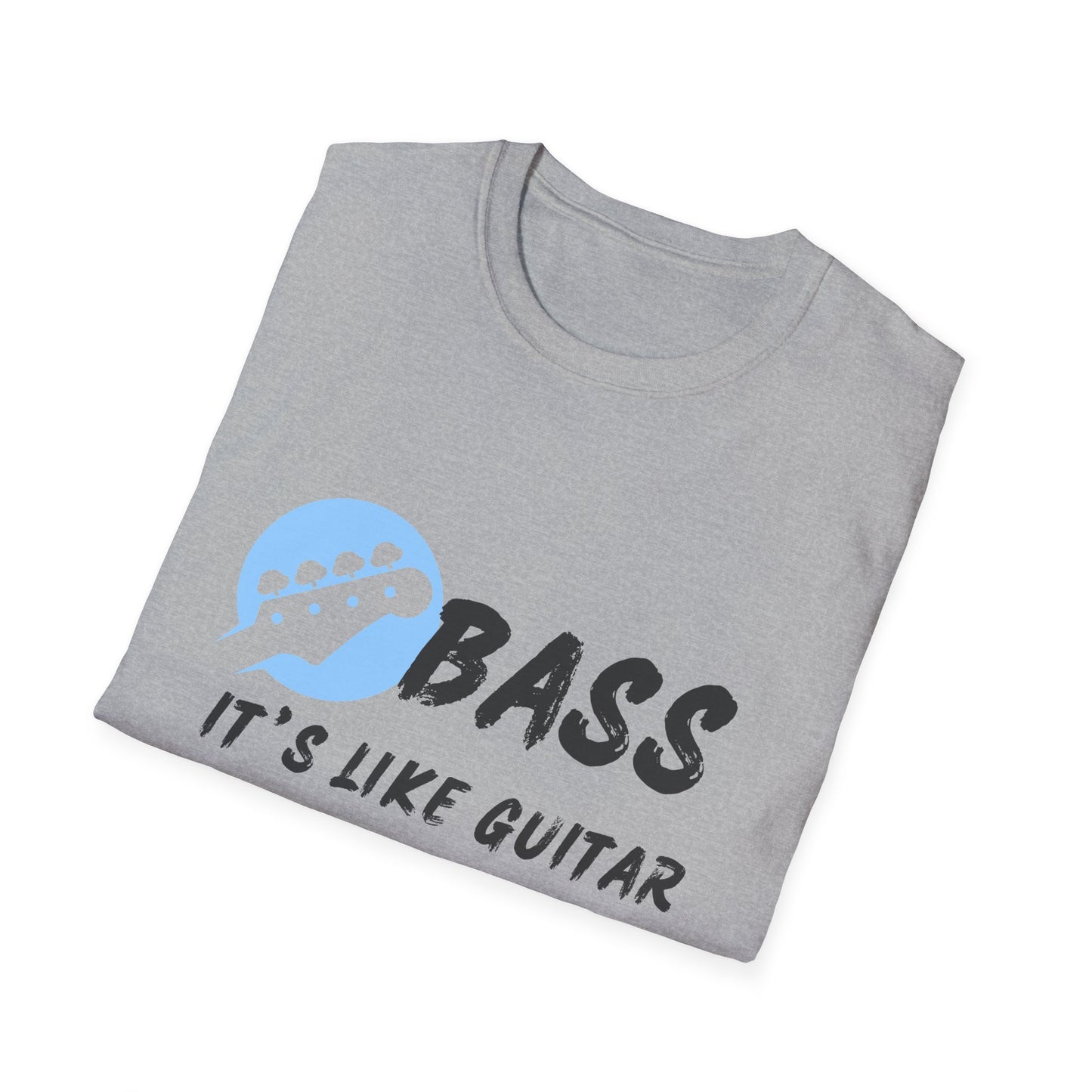 Music T-Shirt - Bass is Cooler than Guitar