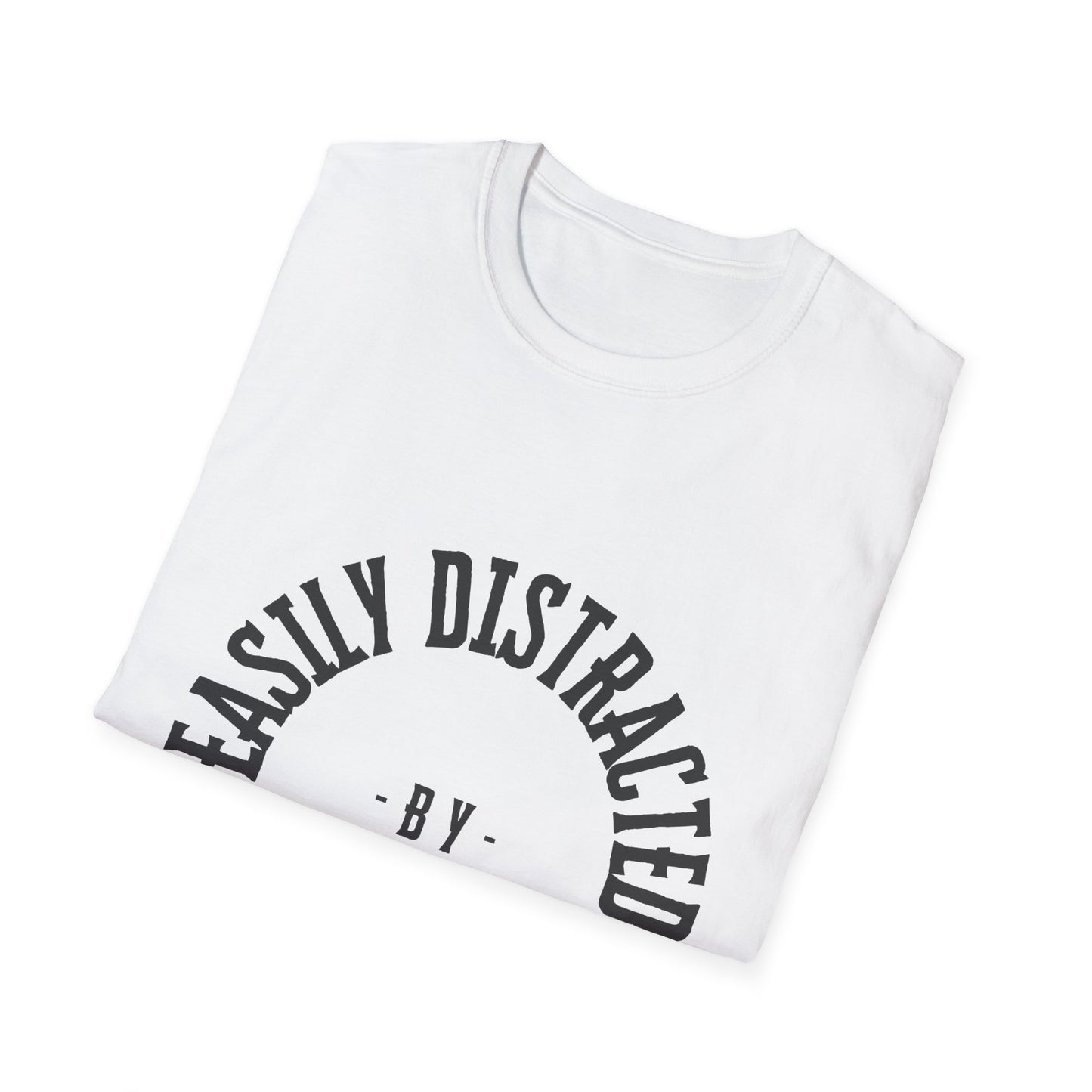 Rock T-Shirt - Easily Distracted by Bass