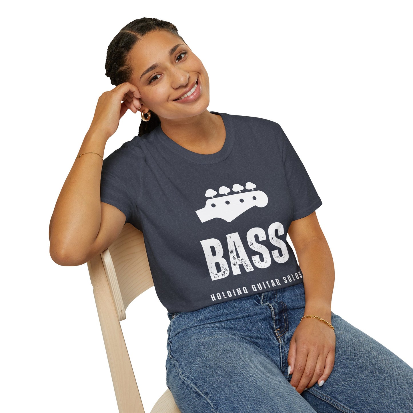 Rock T-Shirt - Bass holding solos together