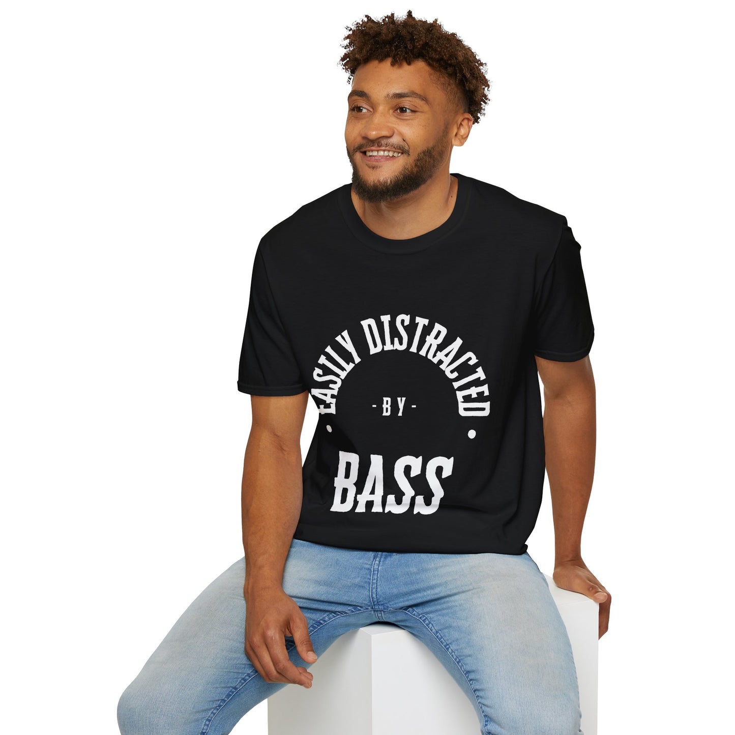 Rock T-Shirt - Easily Distracted by Bass