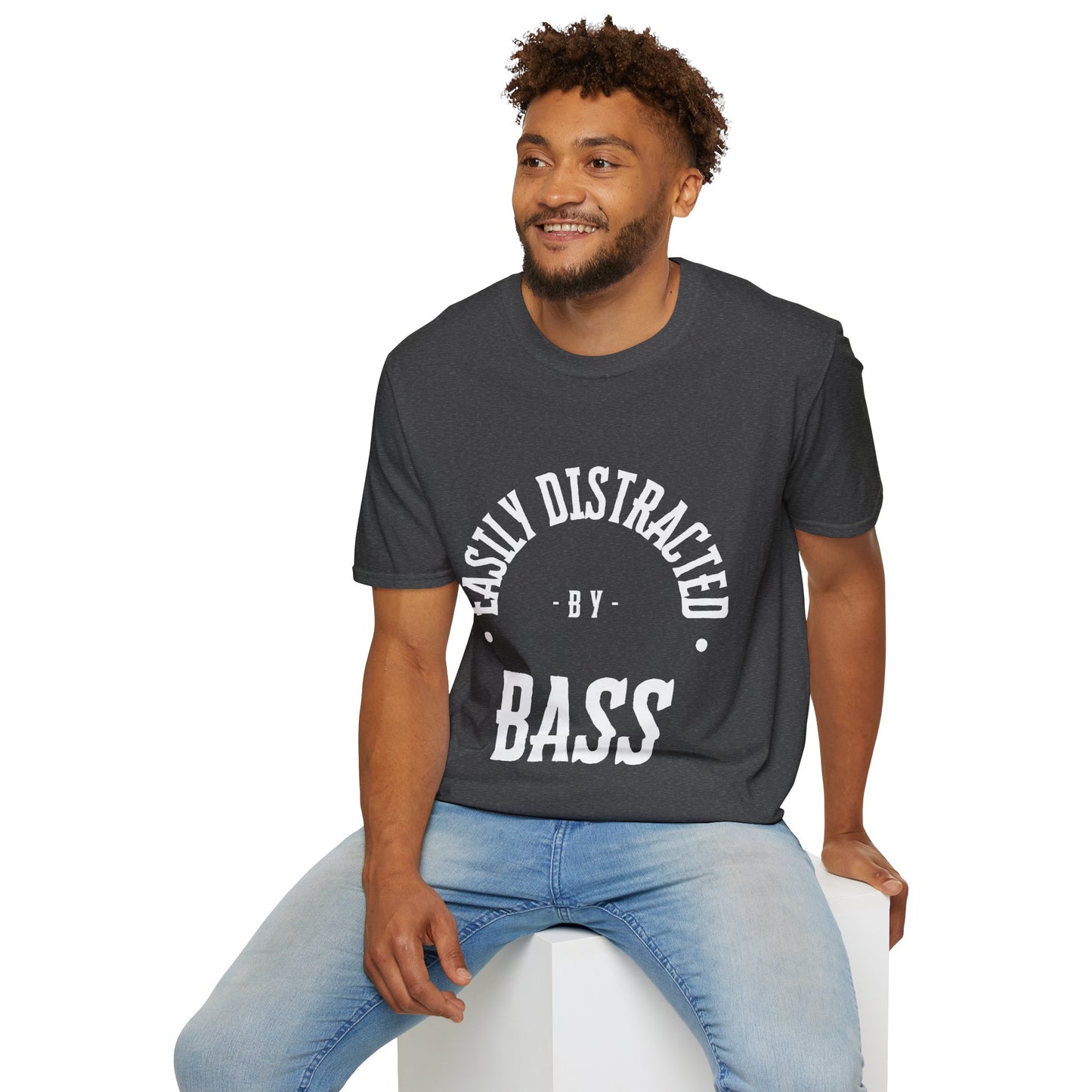 Rock T-Shirt - Easily Distracted by Bass