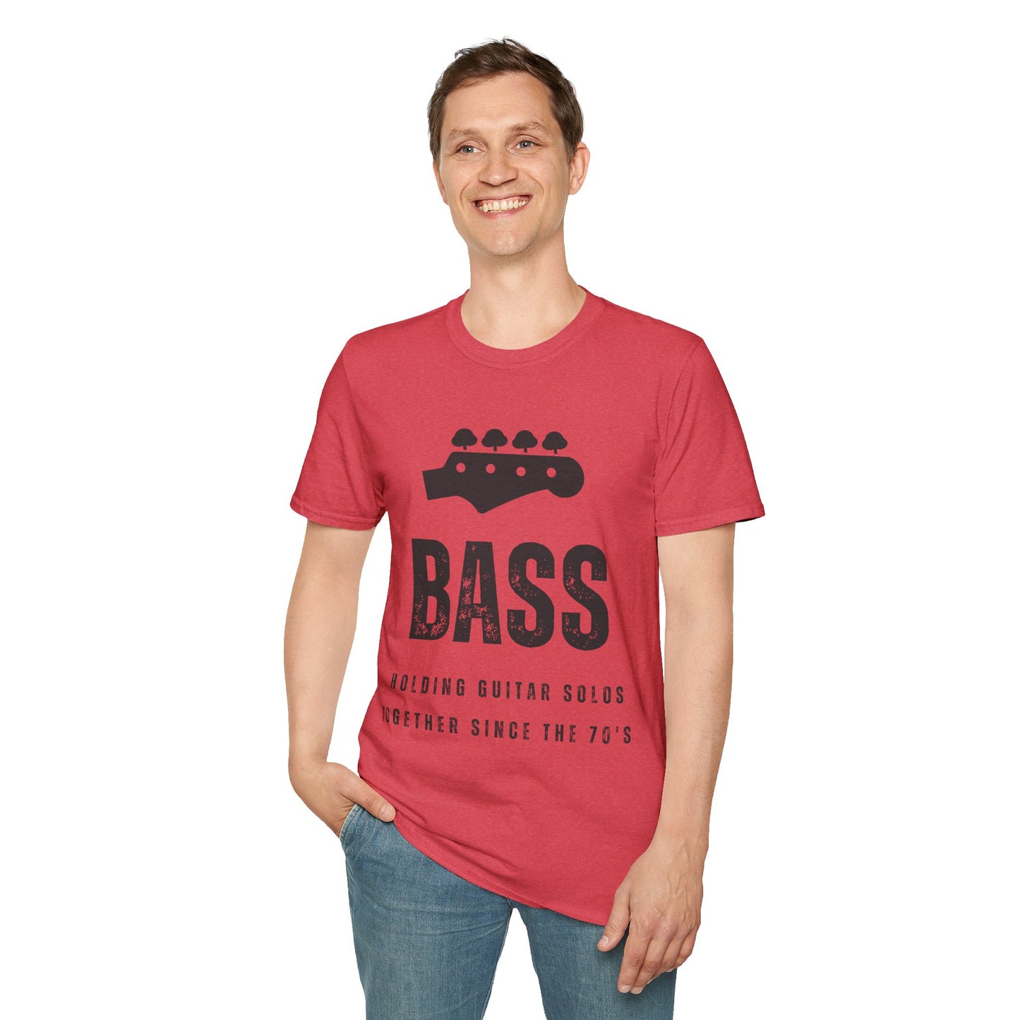 Rock T-Shirt - Bass holding solos together